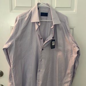 David Donahue Long sleeved dress shirt
